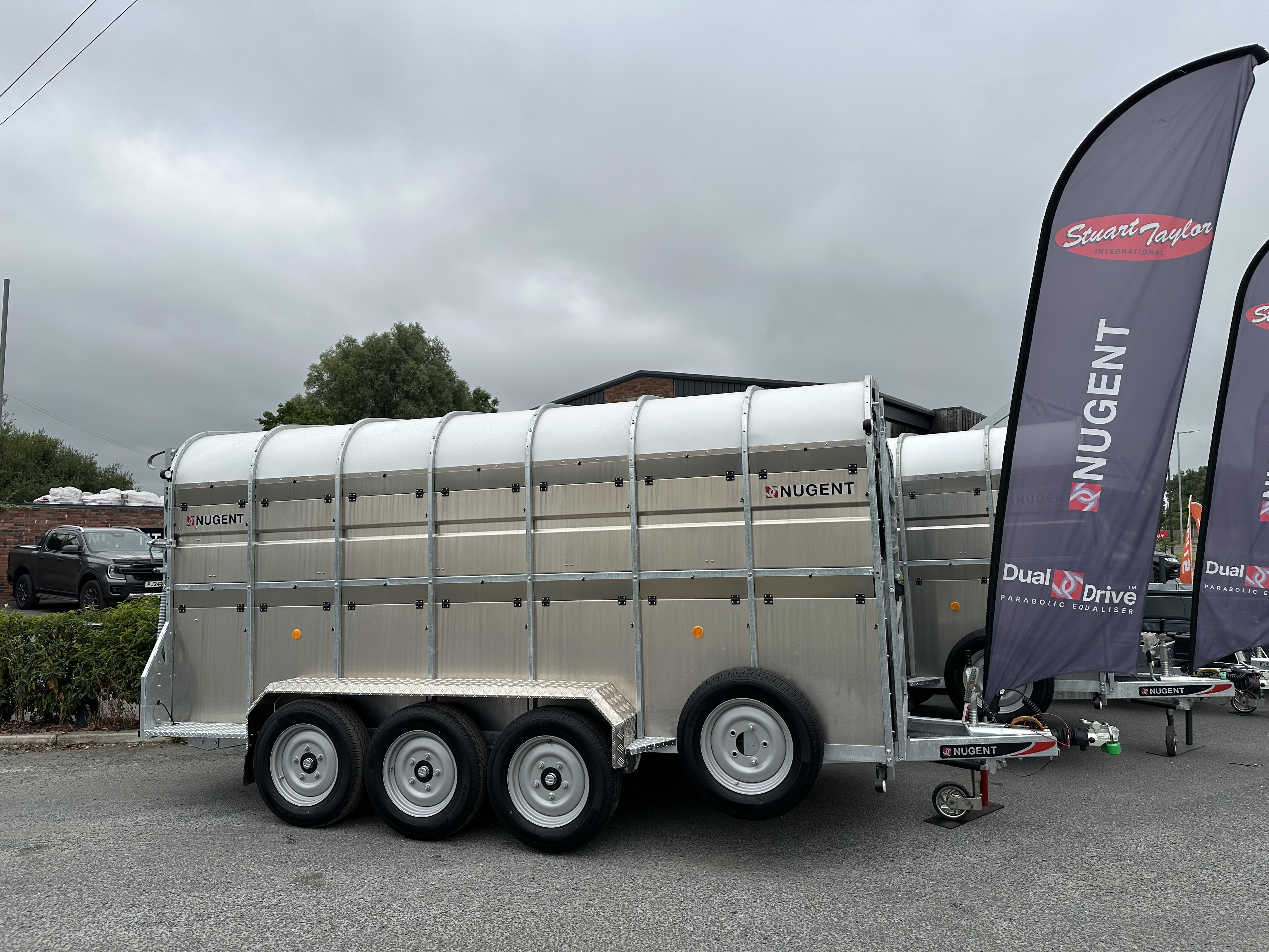 2026 Nugent 14x6 SHEEP DECK TRAILER