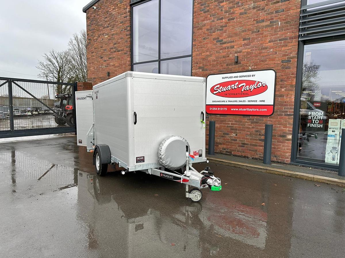2026 Nugent Box Trailer Single Axle 8x5 1400kg