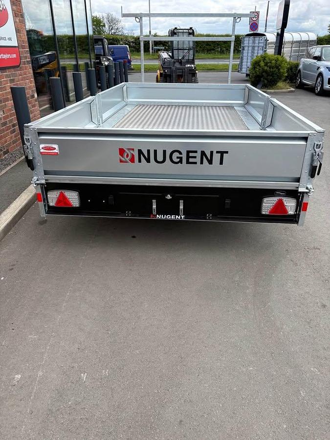 2026 Nugent F3720H 12X6 FLAT BED WITH ALLY FLOOR