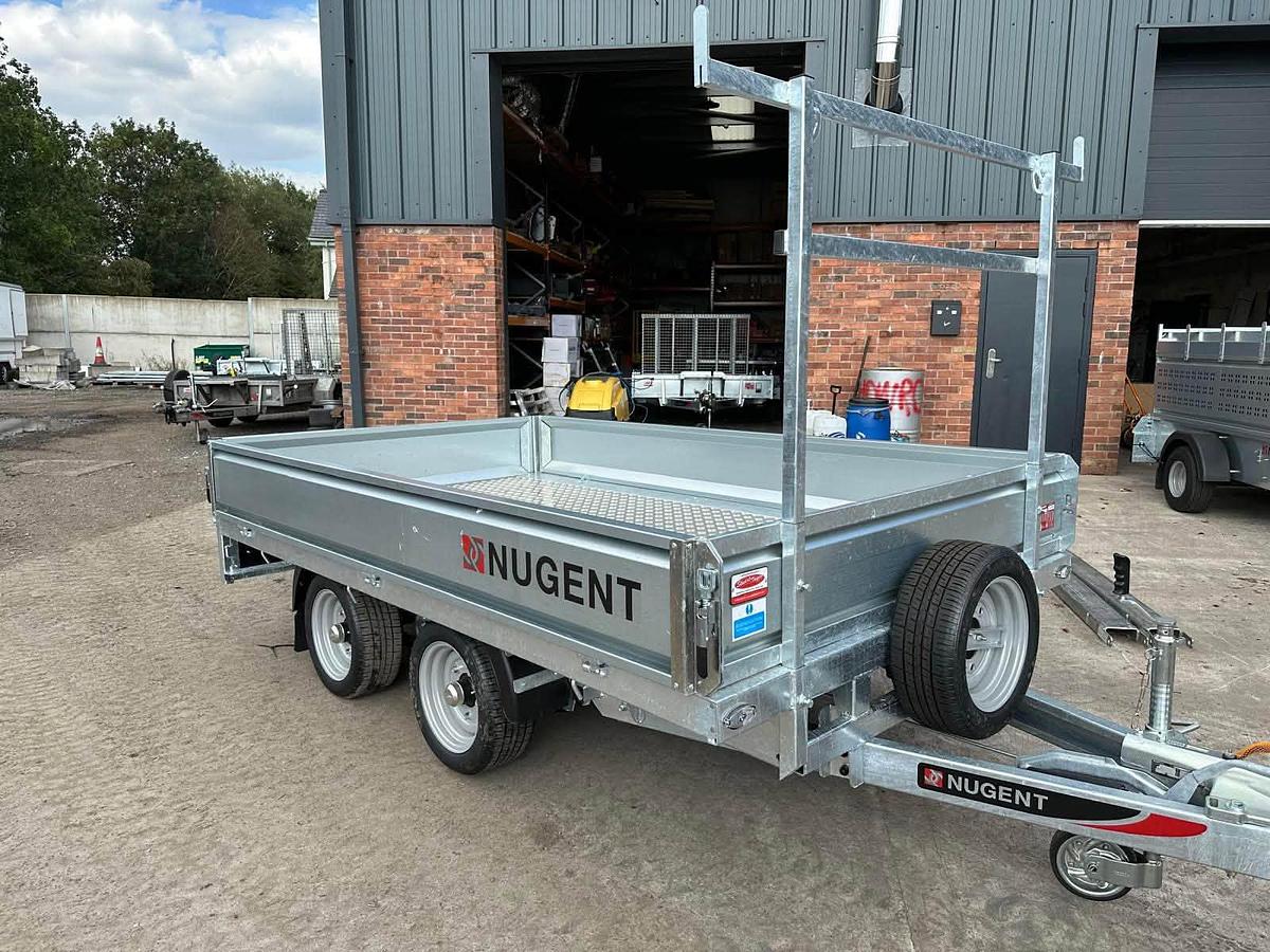 2026 Nugent 10x6 Flatbed Trailer 3500kg