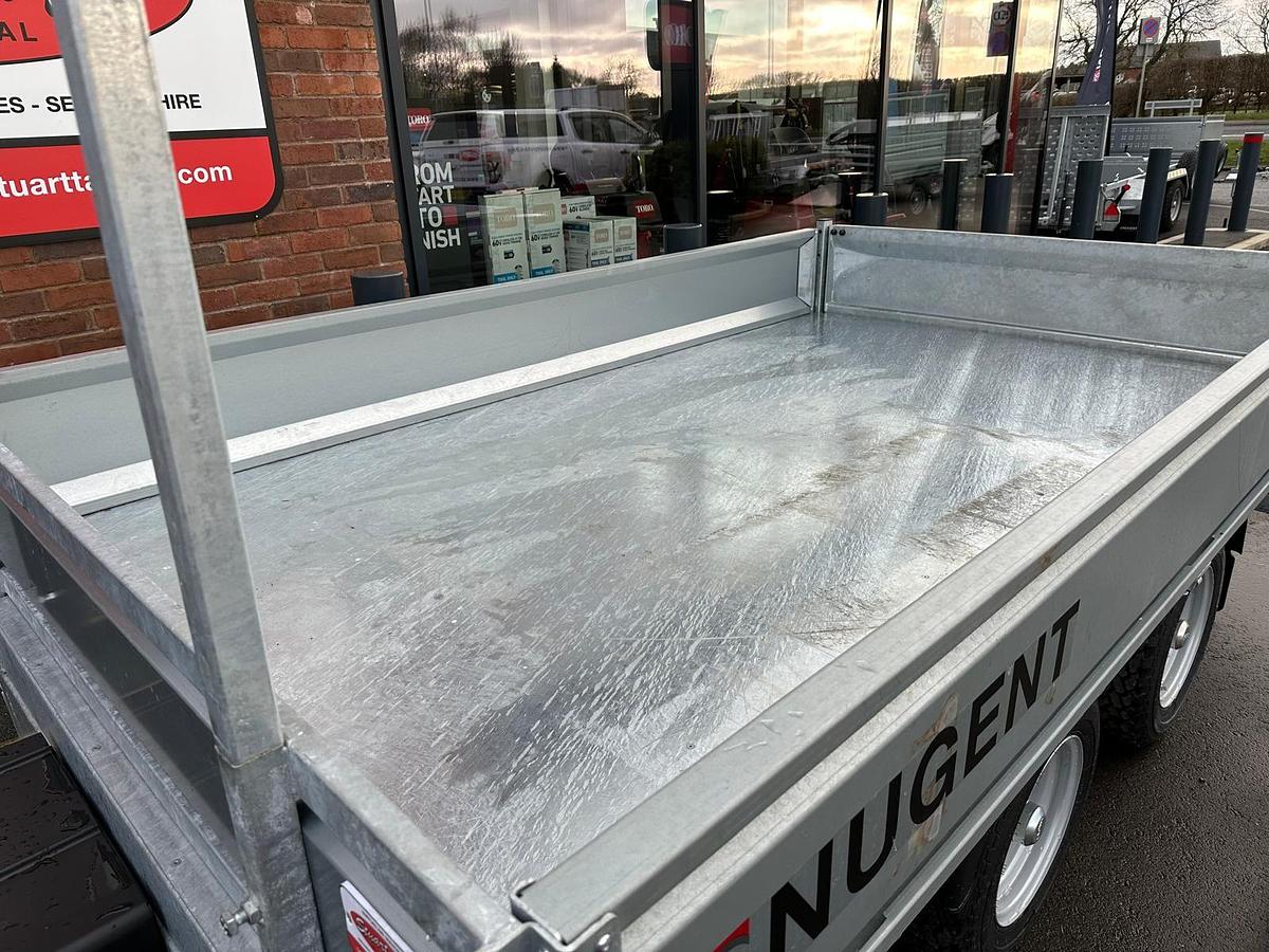 2026 Nugent T3118 10x6 tipper with Solid Sides