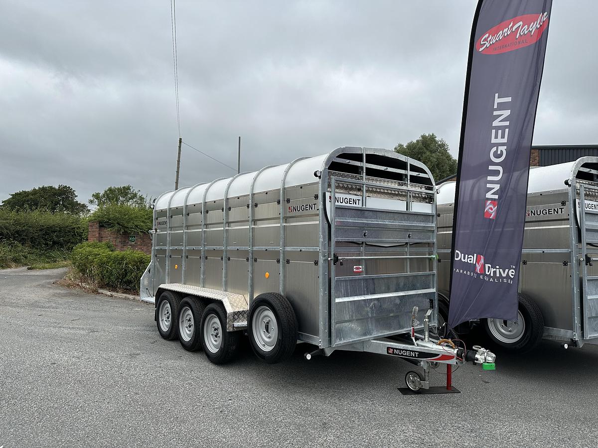 2026 Nugent 14x6 SHEEP DECK TRAILER