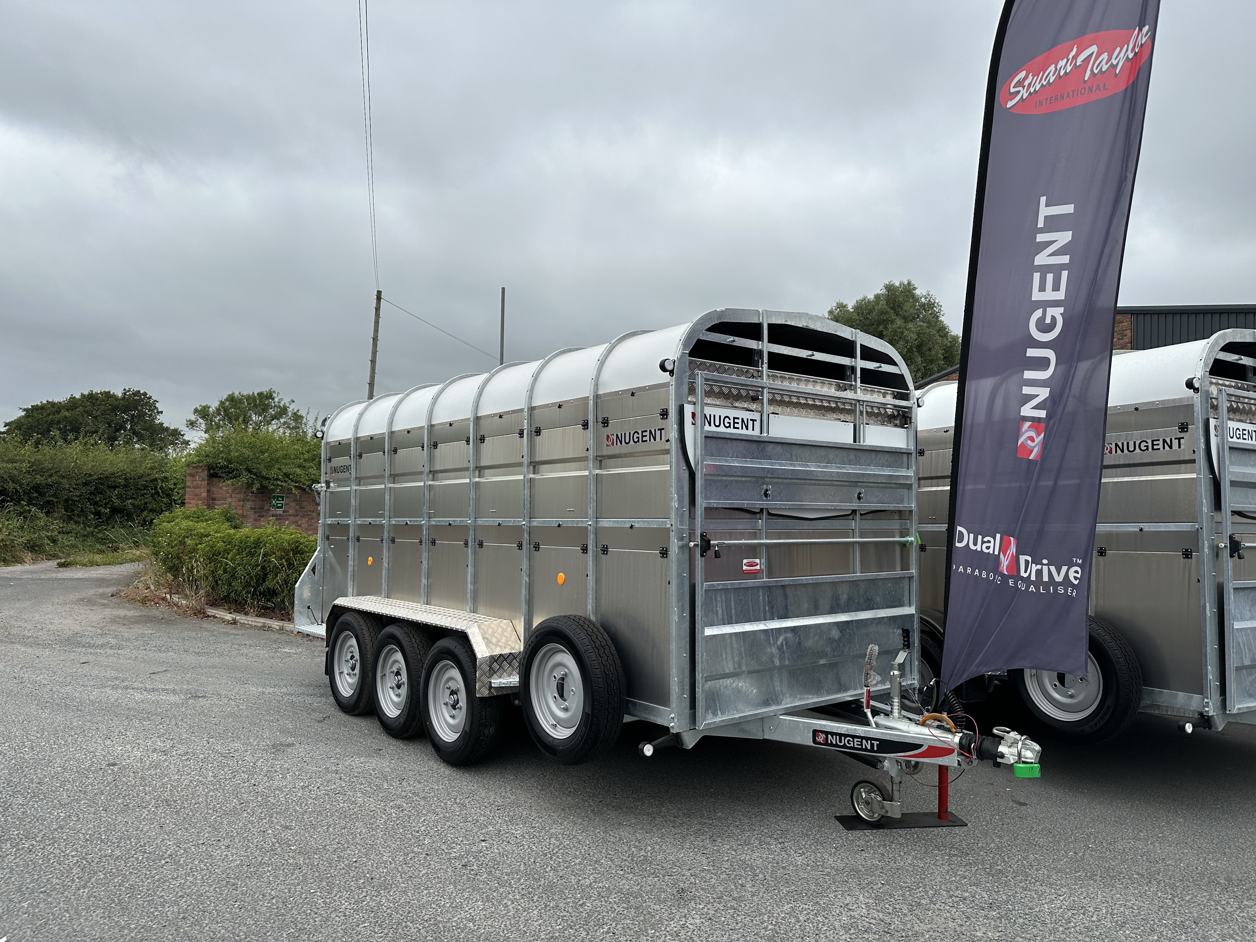 2026 Nugent 14x6 SHEEP DECK TRAILER