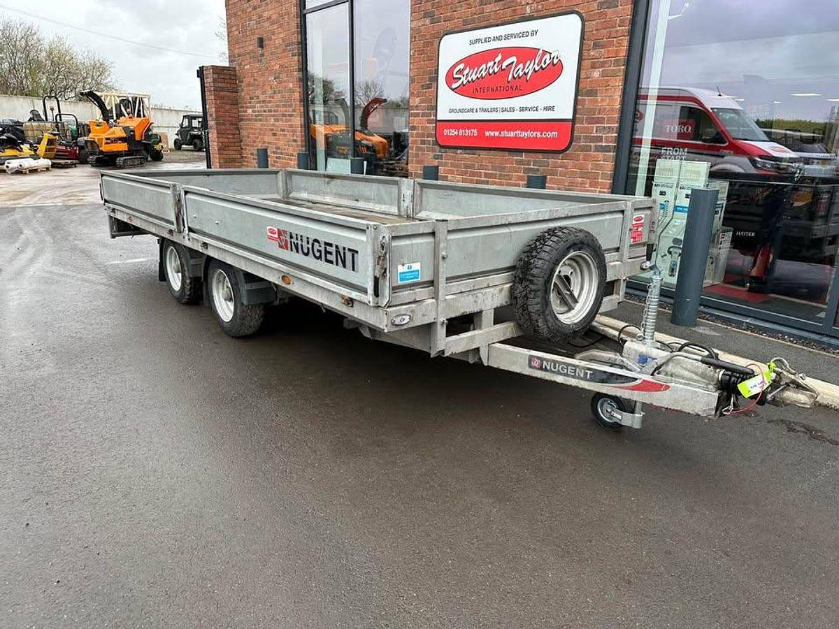 Used 2023 Nugent 16 X 6 FLATBED WITH SIDES