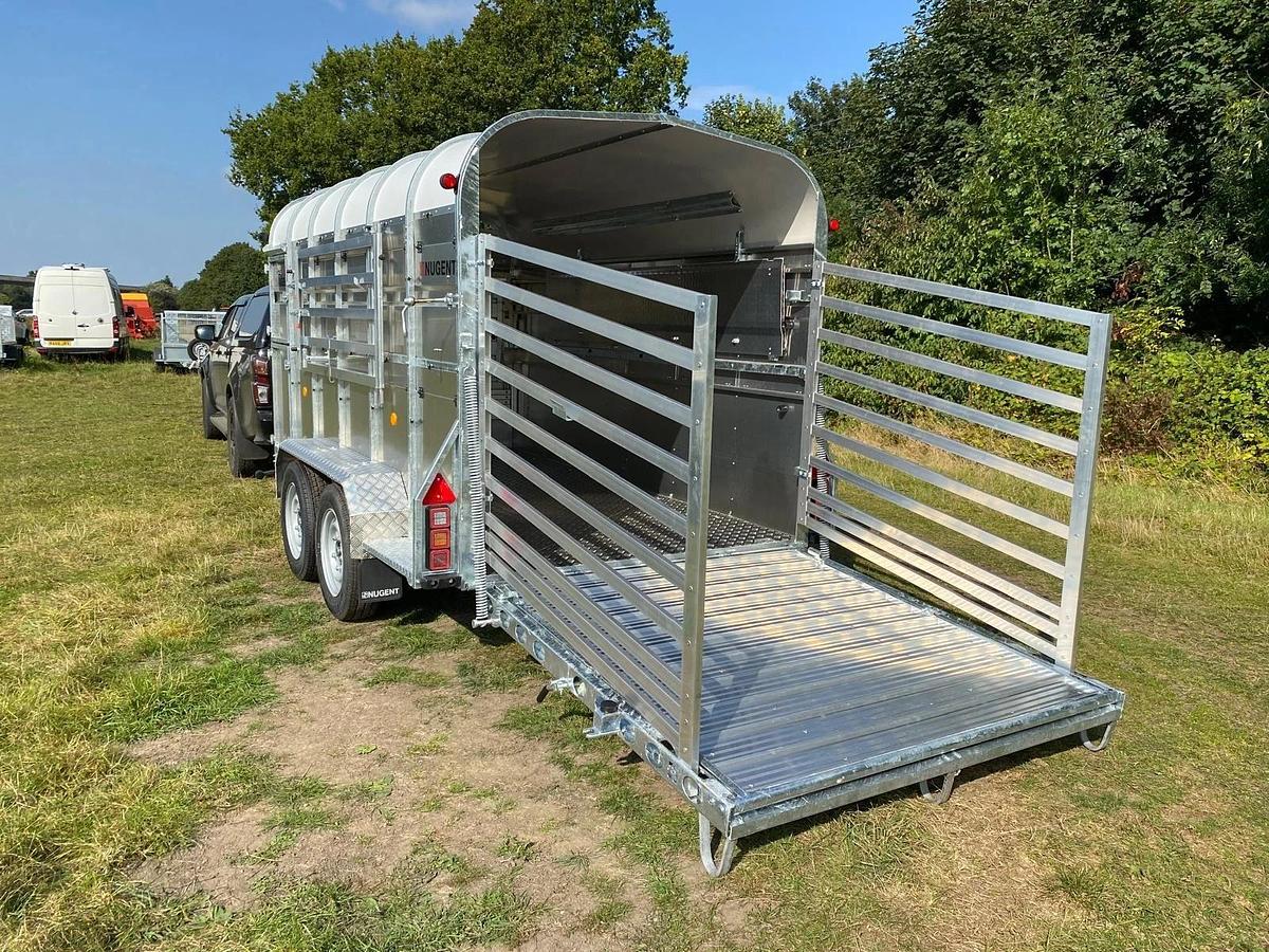 2026 Nugent Livestock Carrier with Decks 12x6 Twin axle