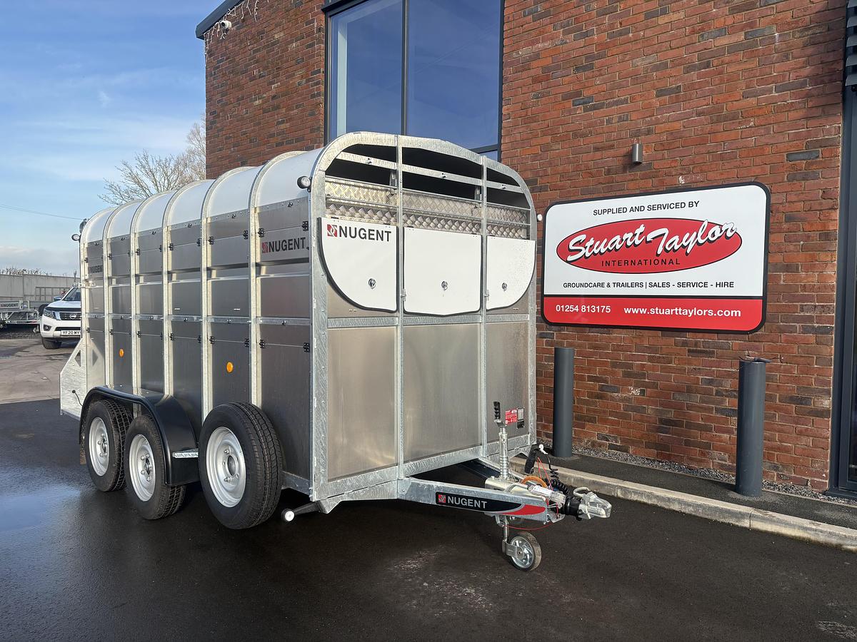 2025 Nugent LIVESTOCK SHEEP RANGE TRAILER WITH DECKS 12X6