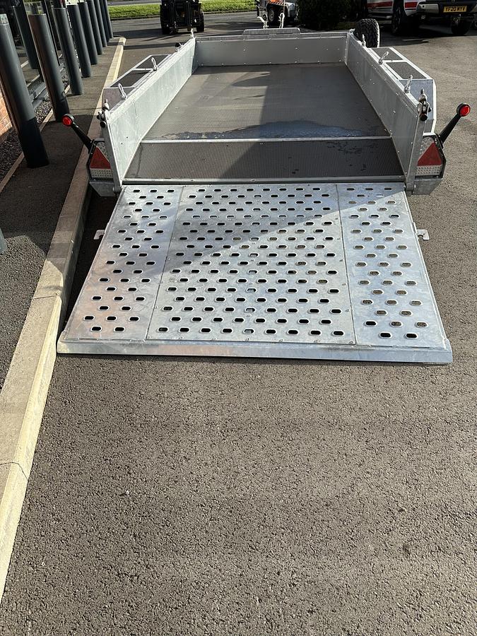 2026 Nugent 10x5 Plant Trailer with Ally Floor Beavertail and Mesh