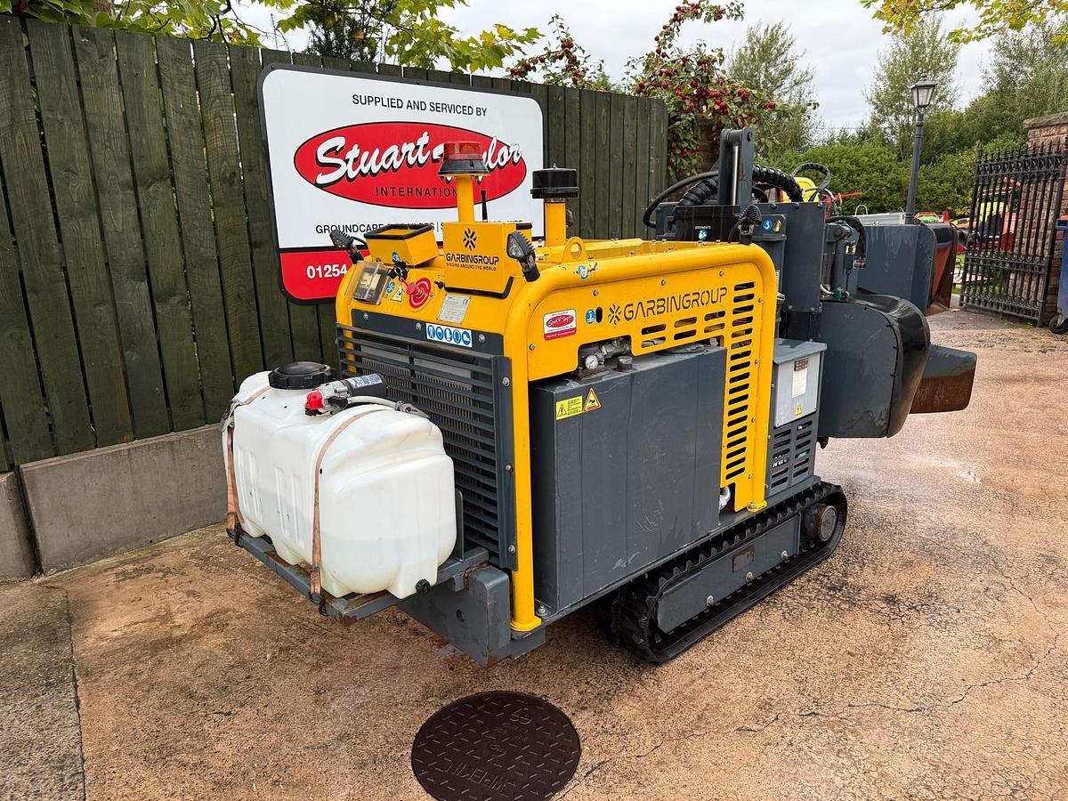 Used Garbin Fibre Trencher 450E