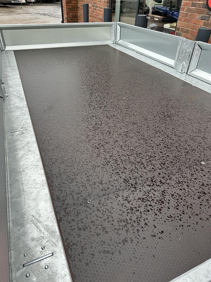 2025 Nugent Flat Bed 12x6 with Ladder rack and Ally skids