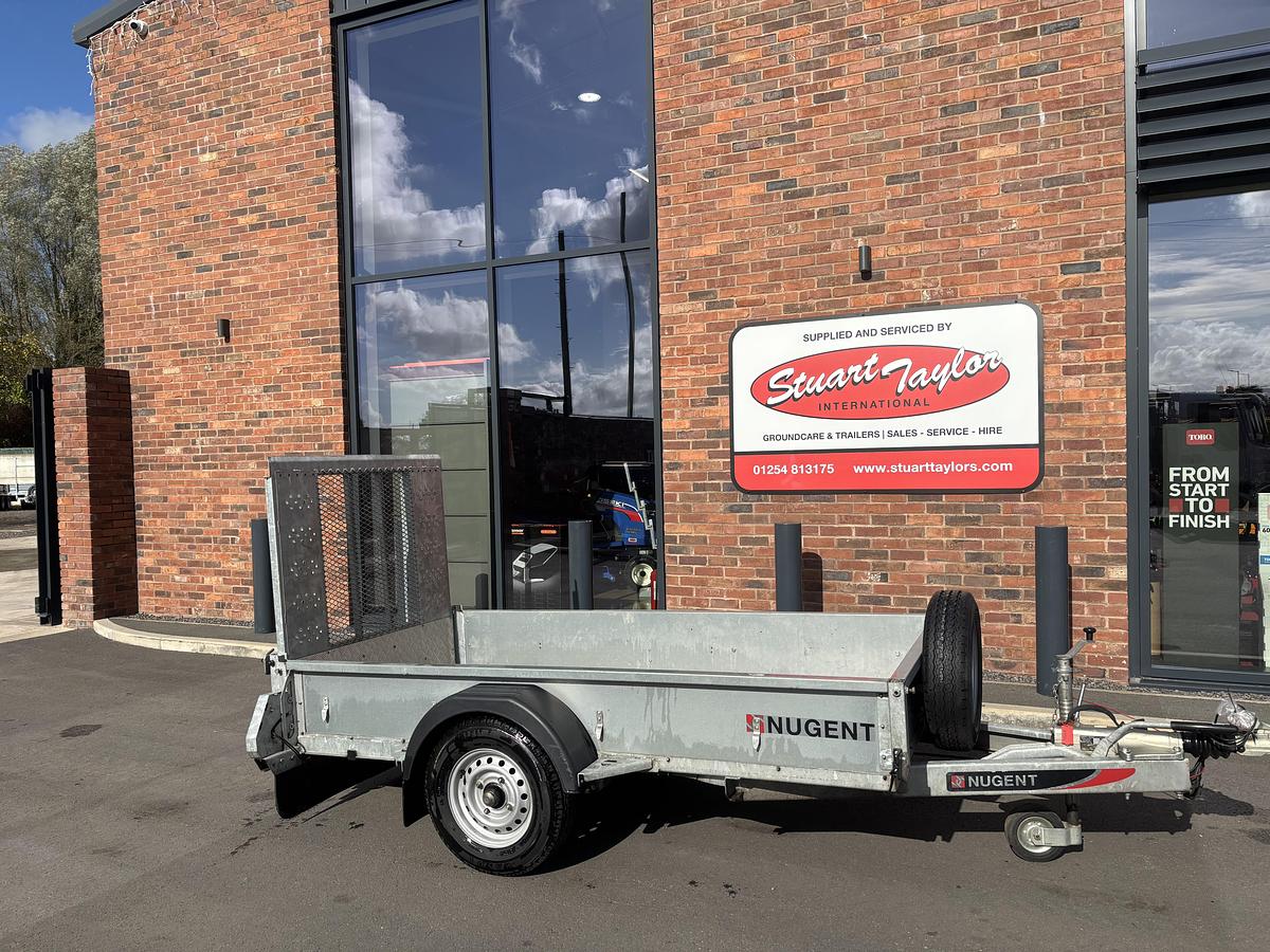 Used 2021 Nugent GP 8X4 General Purpose with Ramp and Tool Box and Ally floor.