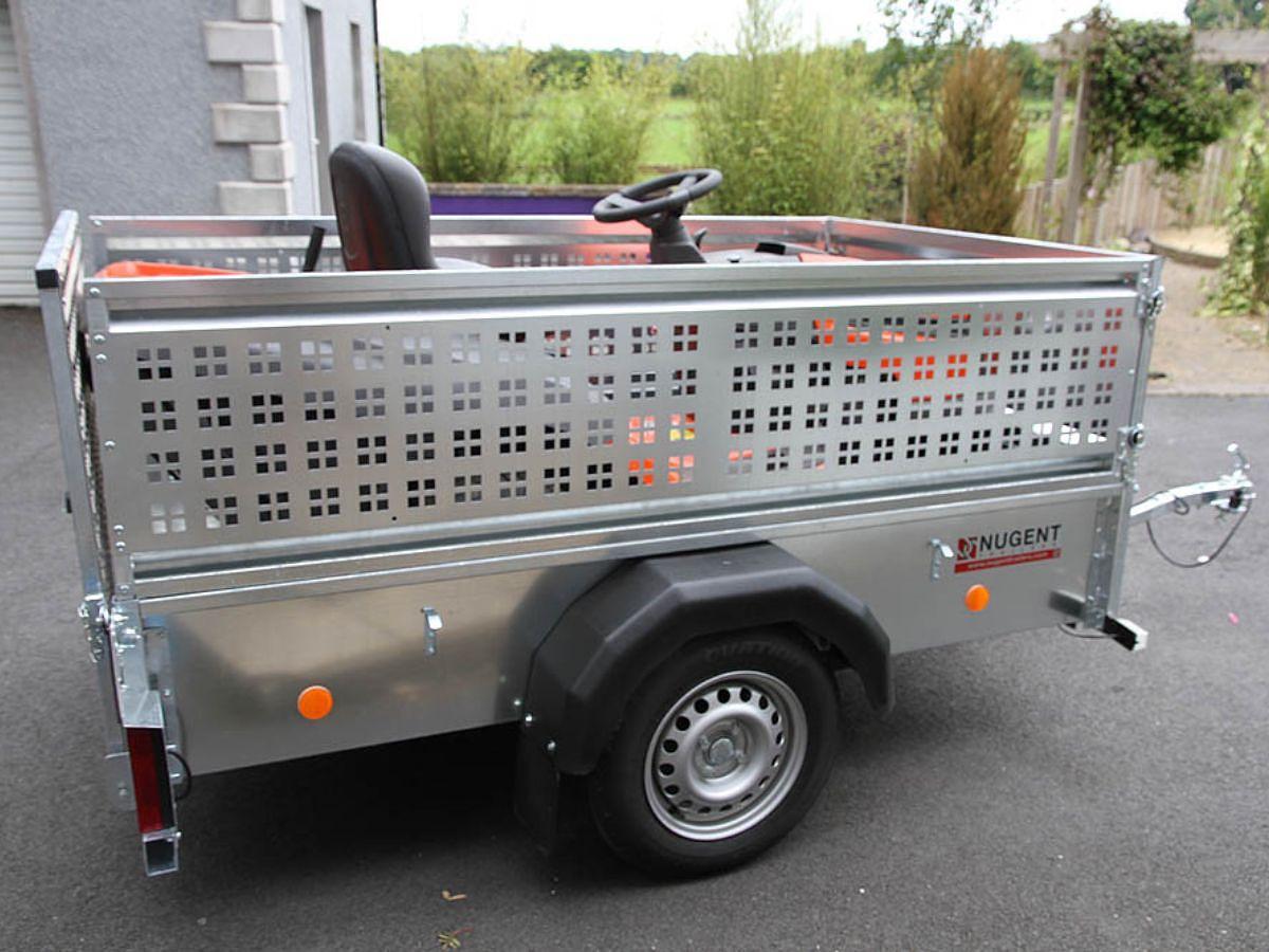 2025 Nugent 7X4 UTILITY SINGLE AXLE 750KG WITH ROAD TYRES