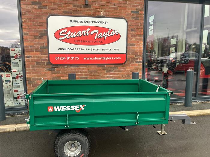 WESSEX WT-1.25T-LGPW HYD TIPPING TRAILER