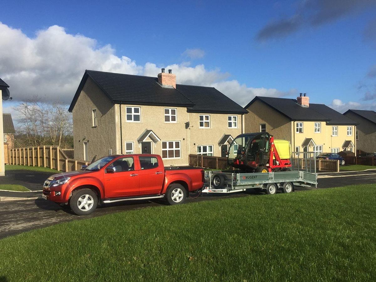 2026 Nugent Beavertail 16x7 Twin Axle.