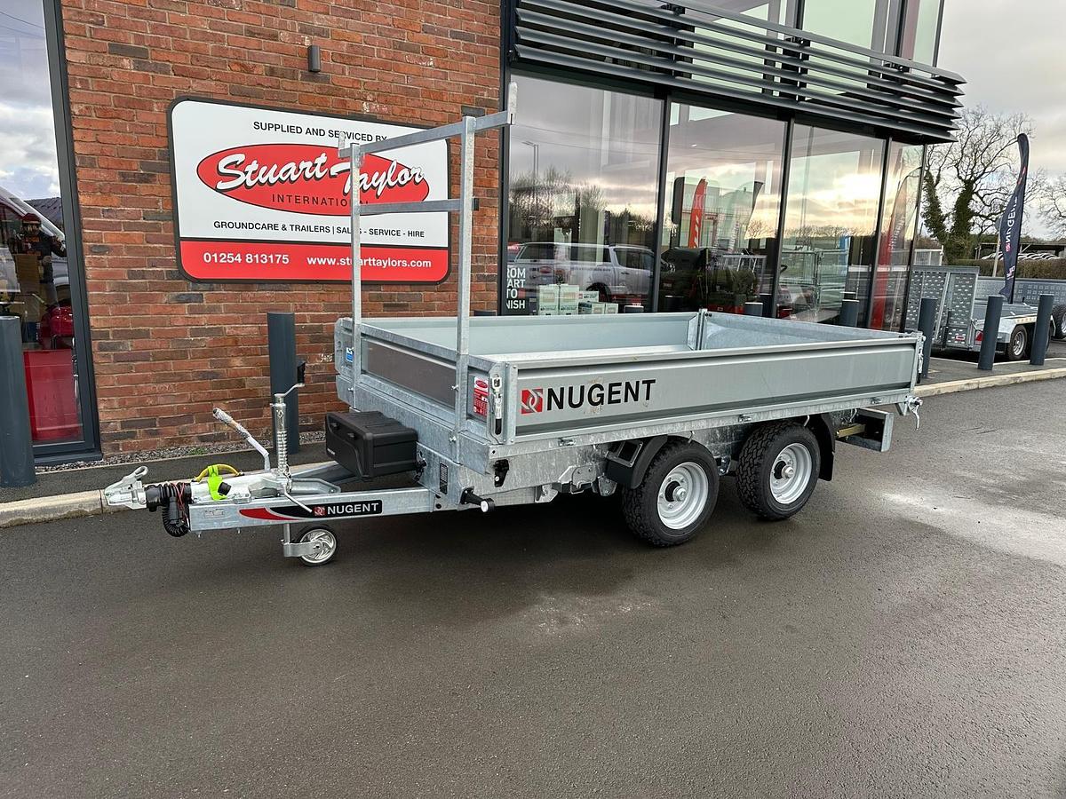 2026 Nugent T3118 10x6 tipper with Solid Sides
