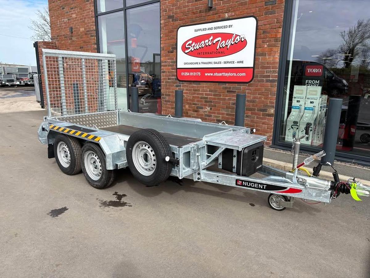 2026 Nugent 9x4 Plant Trailer with Tool box