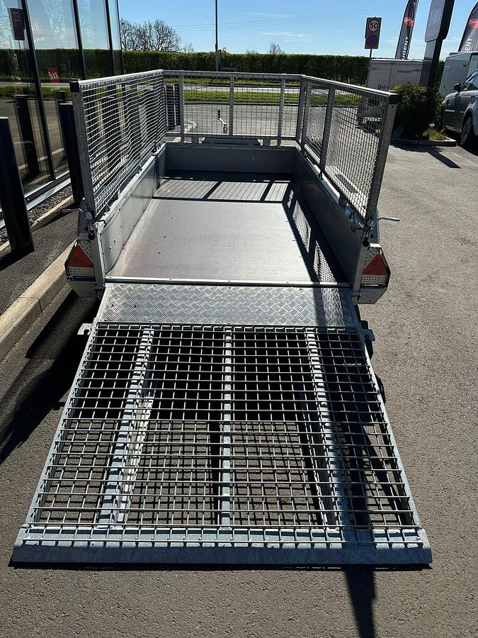 2026 Nugent 9x4 Plant Trailer Tool Box & Mesh.