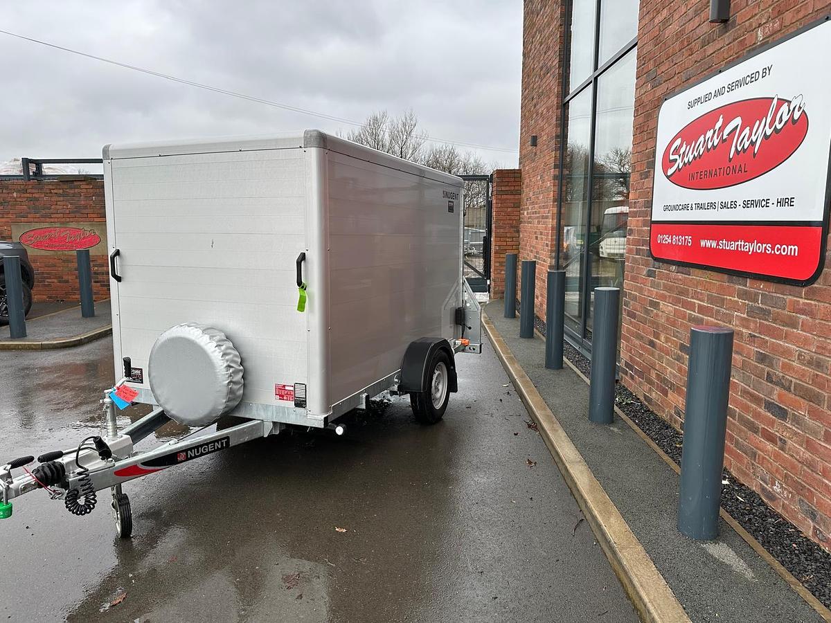 2026 Nugent Box Trailer Single Axle 8x5 1400kg