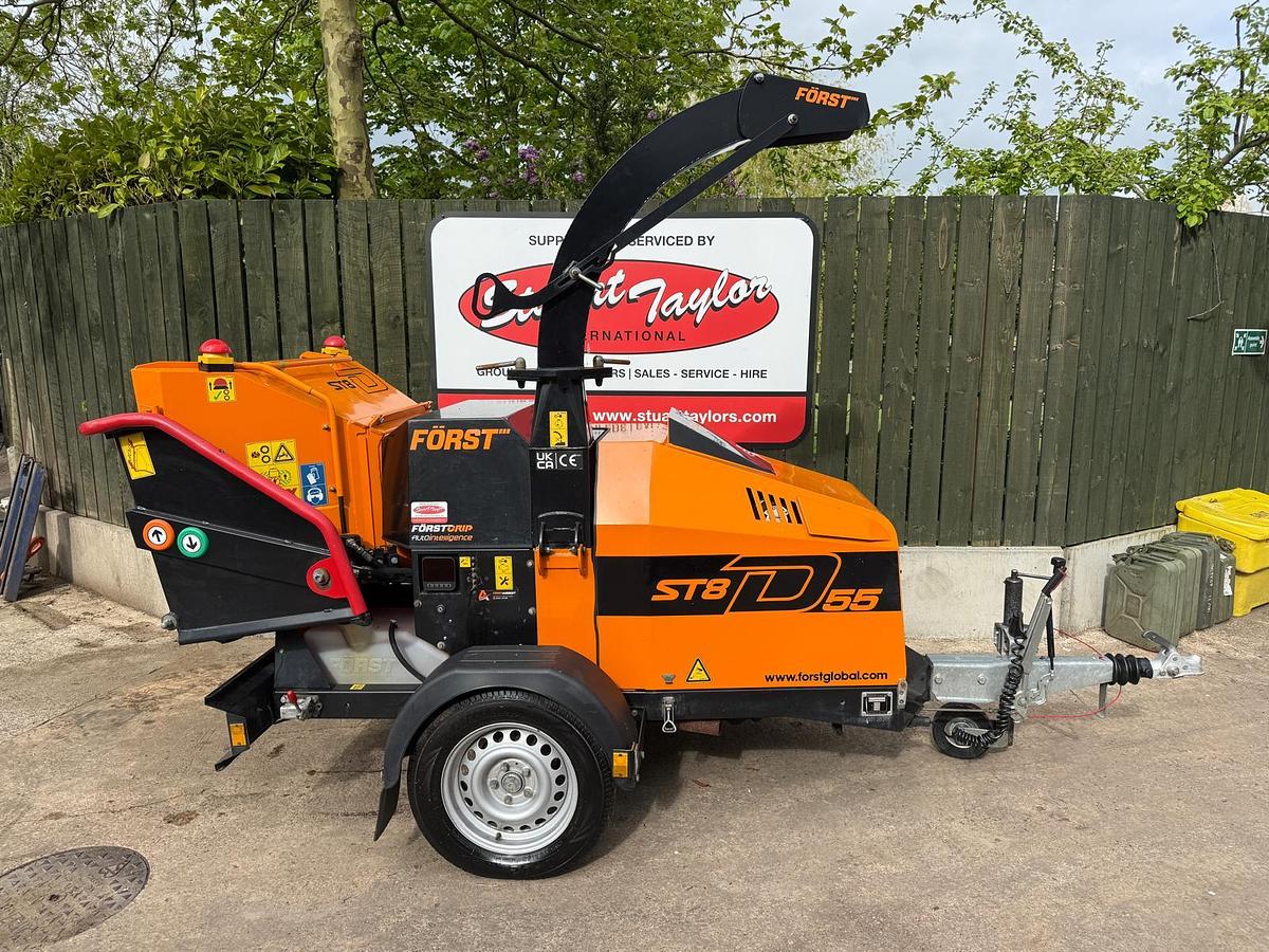 Used Forst ST8D Woodchipper