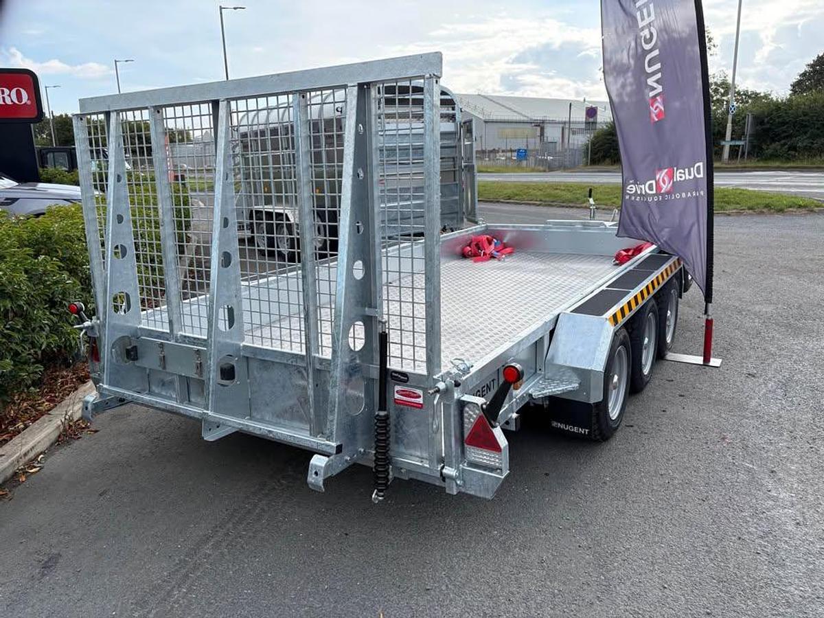 2026 Nugent 14x6 Plant Trailer with Ally Floor Tri Axle