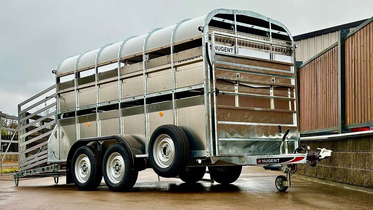 2026 Nugent Livestock Carrier 12x6 Twin axle