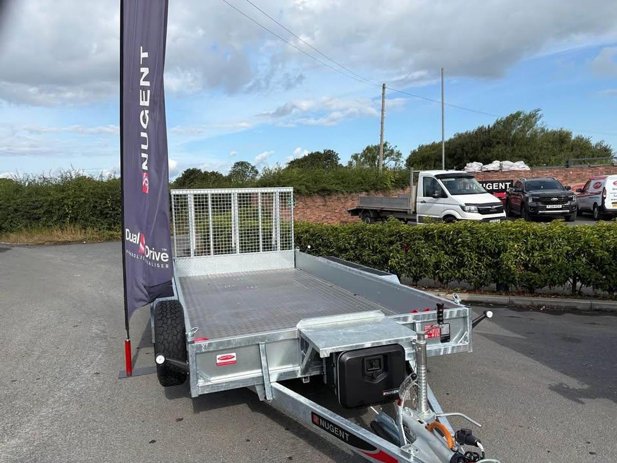 2026 Nugent 14x6 Plant Trailer with Ally Floor Tri Axle