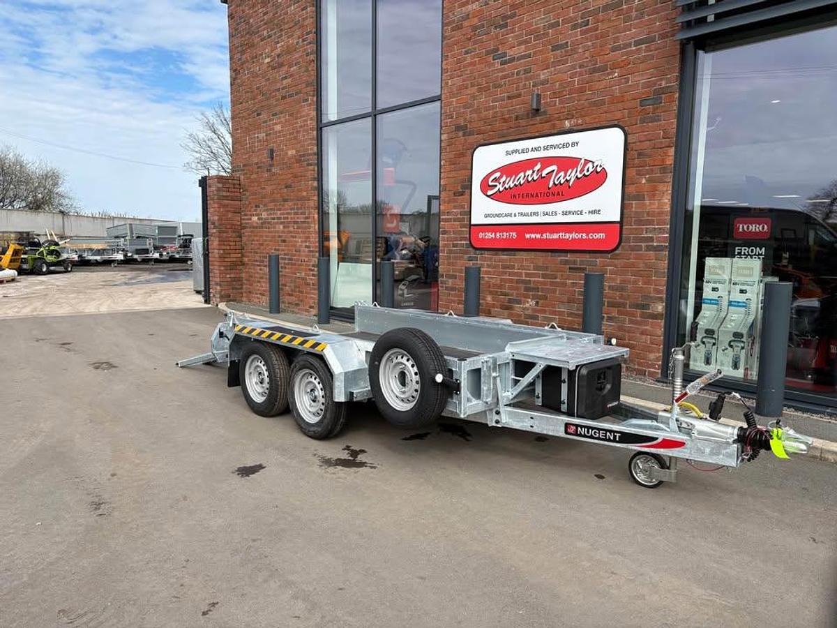 2026 Nugent 9x4 Plant Trailer with Tool box