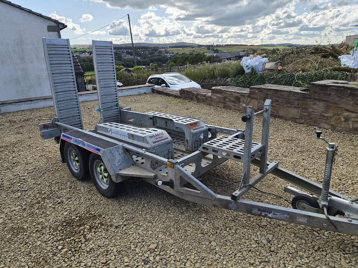 Used 2016 Indespension 9x4 Diga Doc Plant Trailer