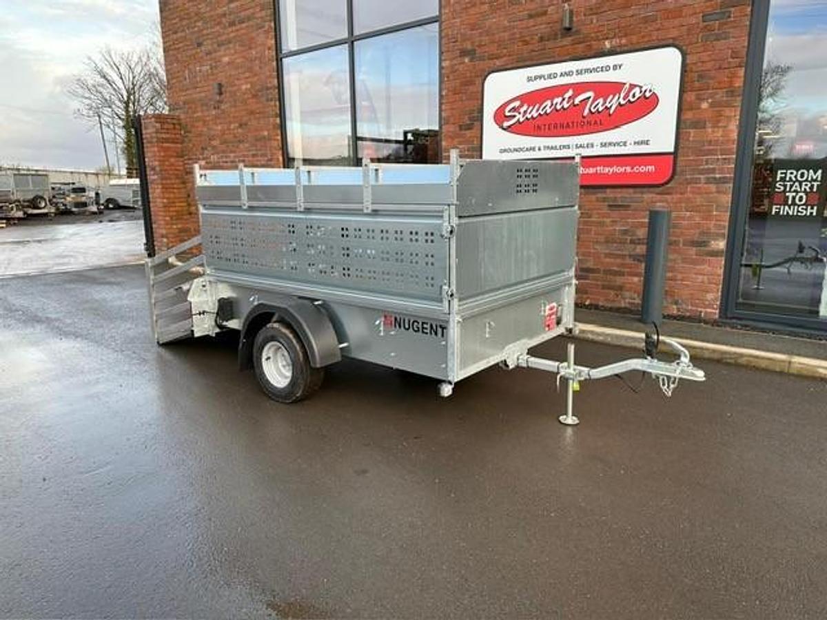 2026 Nugent 7x4 LIVESTOCK UTILITY TRAILER