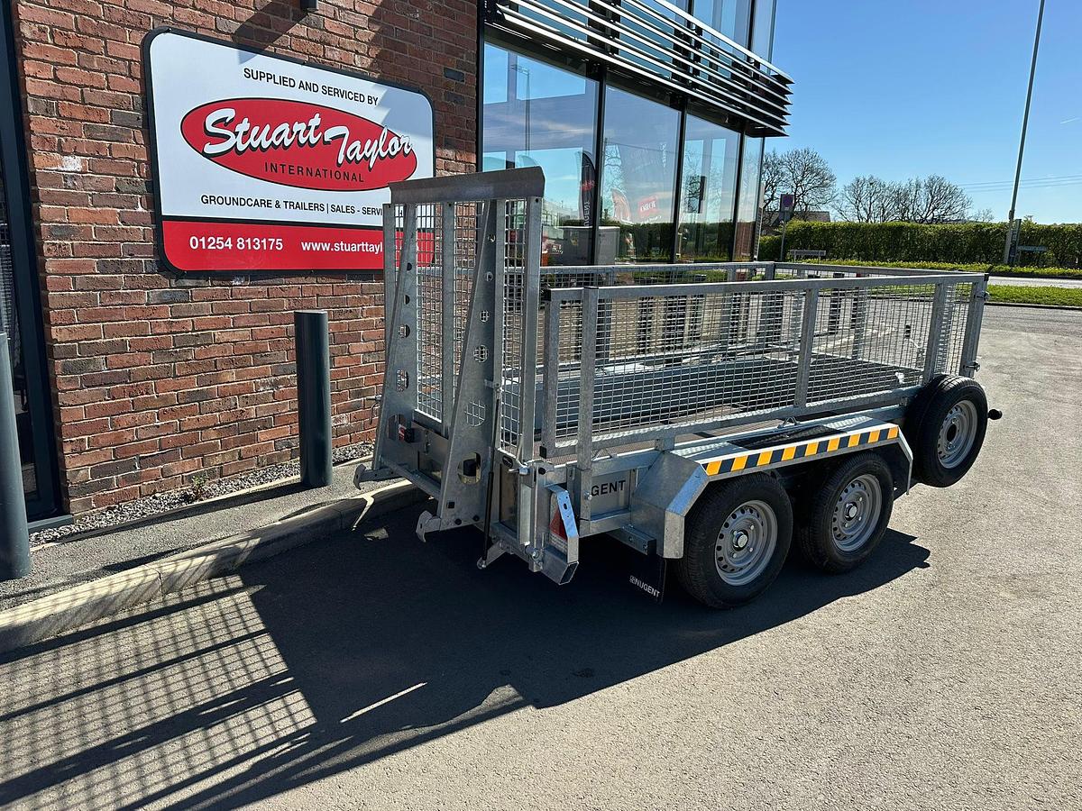 2026 Nugent 9x4 Plant Trailer Tool Box & Mesh.