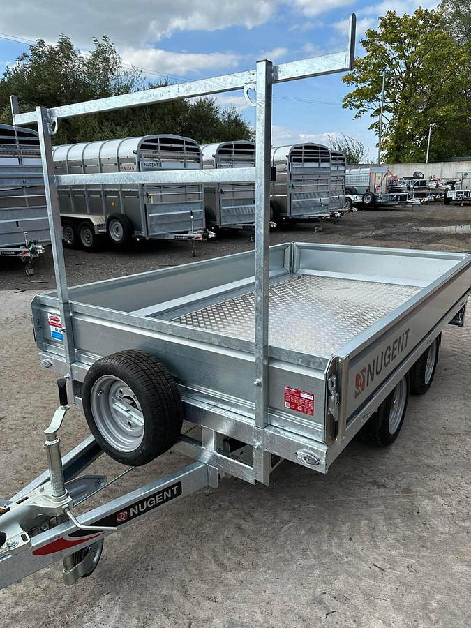 2026 Nugent 10x6 Flatbed Trailer 3500kg