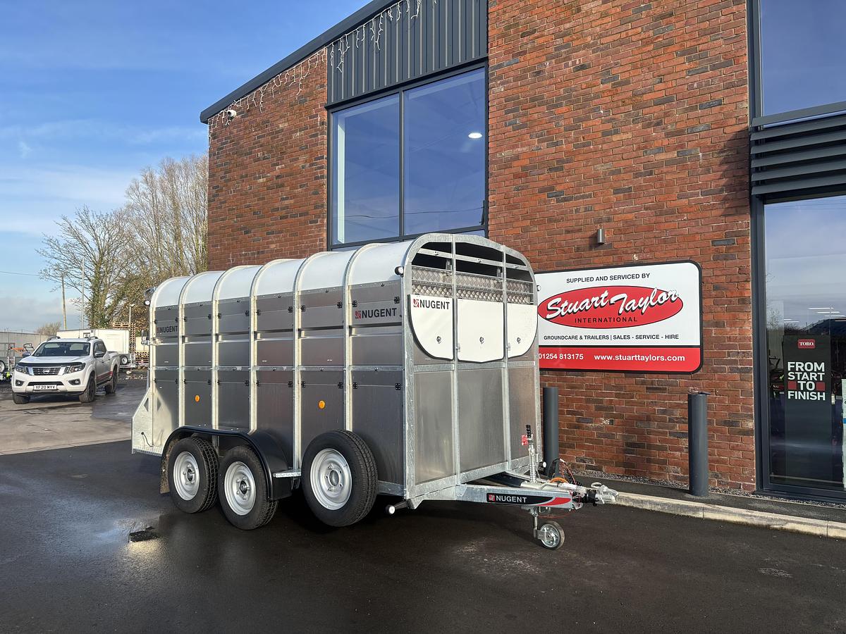 2025 Nugent LIVESTOCK SHEEP RANGE TRAILER WITH DECKS 12X6