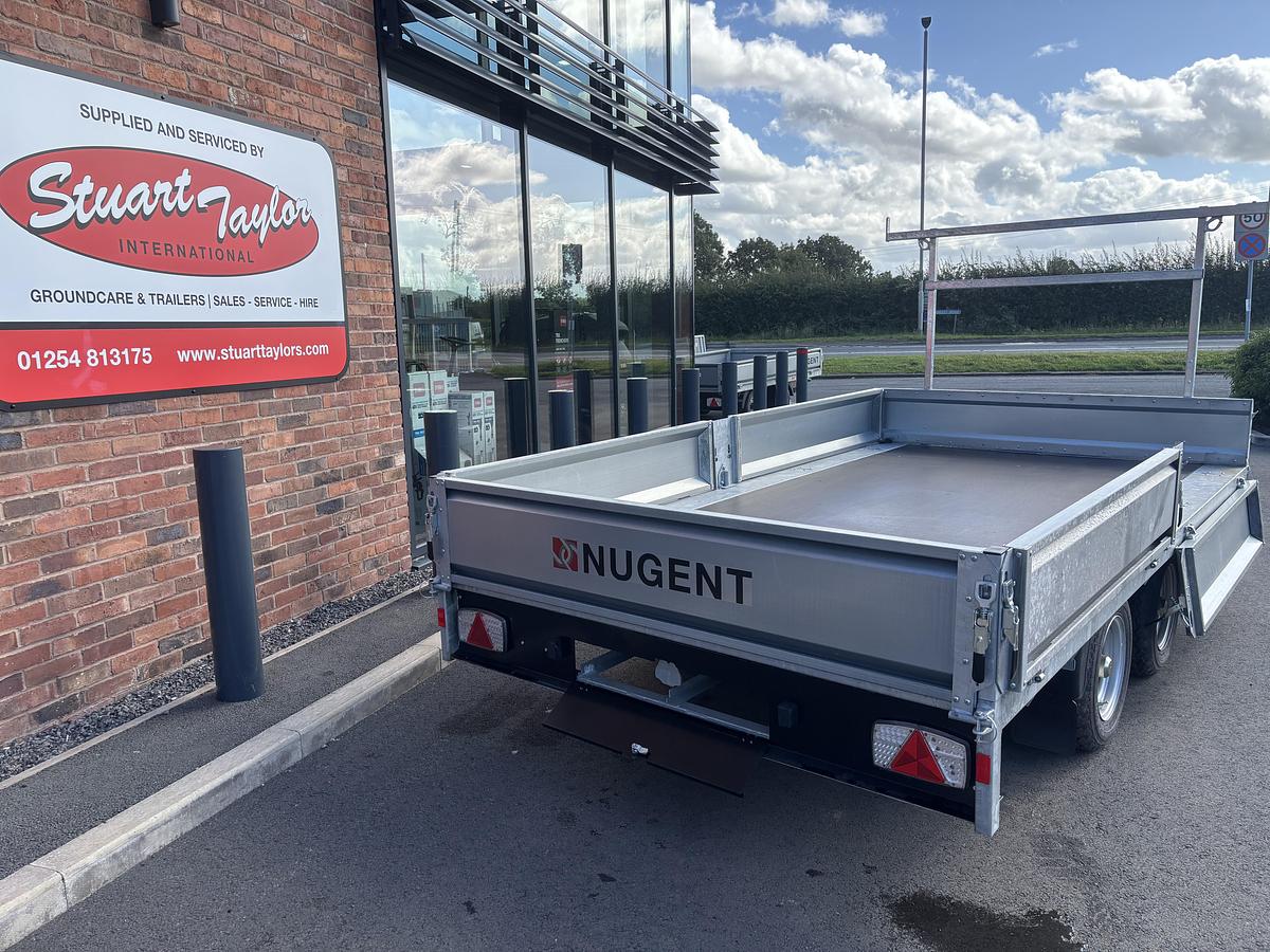 Used 2025 Nugent FLAT BED 12X6 F3720H