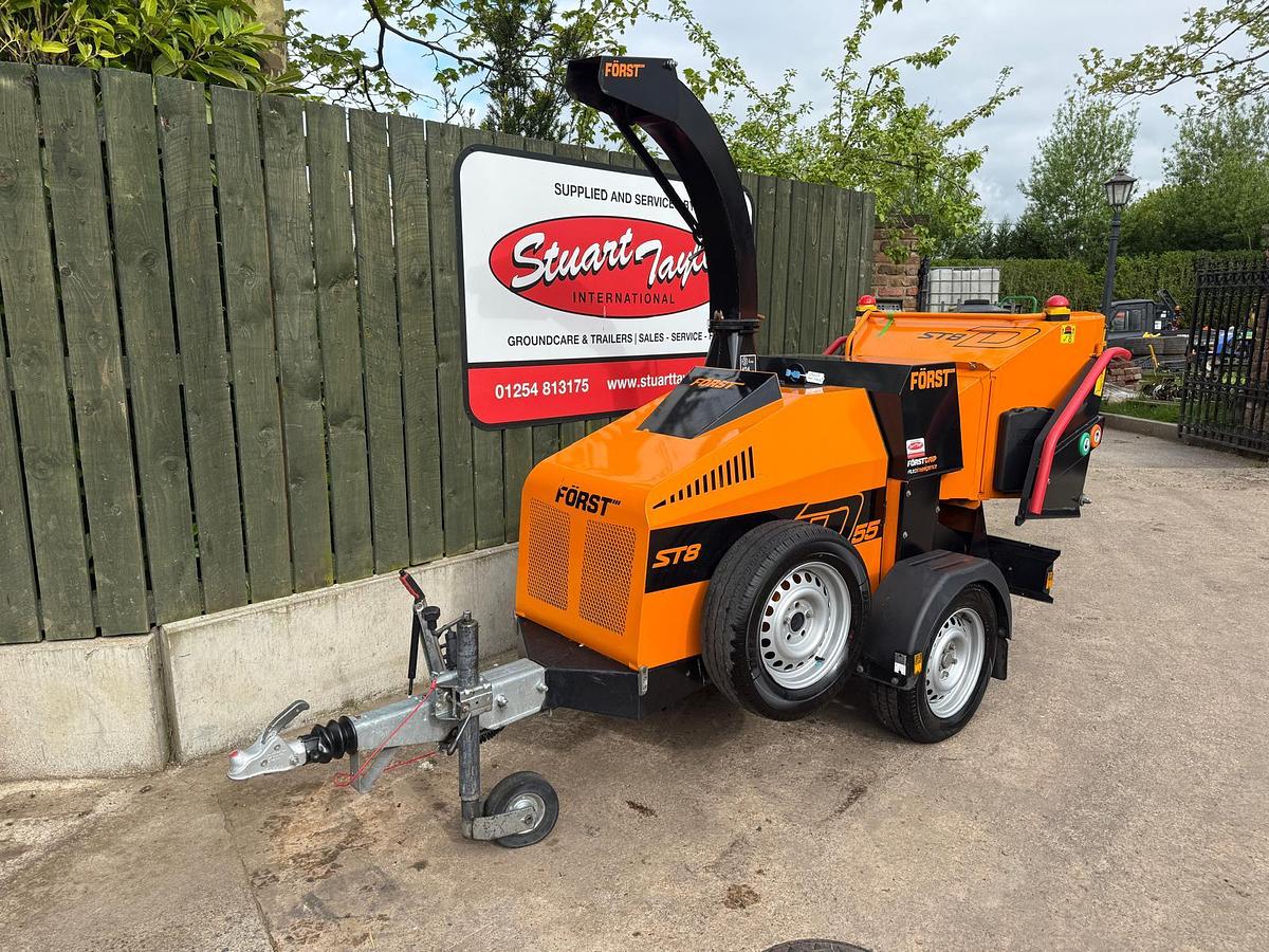 Used Forst ST8D Woodchipper