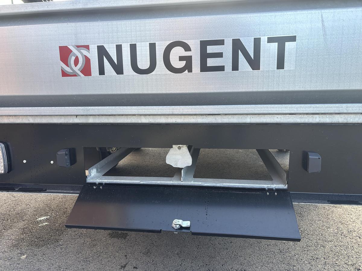 Used 2025 Nugent FLAT BED 12X6 F3720H