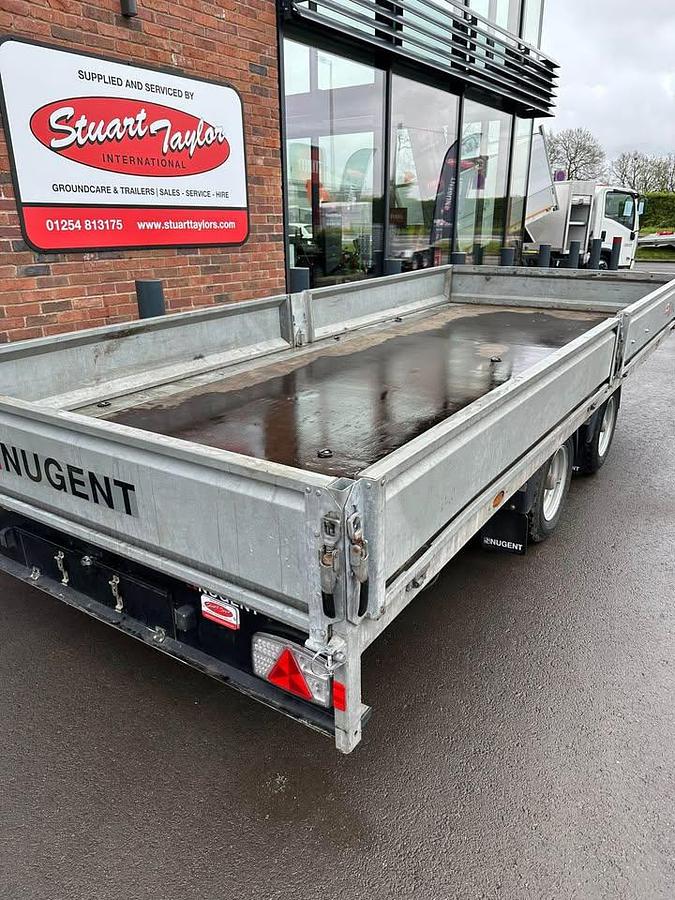 Used 2023 Nugent 16 X 6 FLATBED WITH SIDES