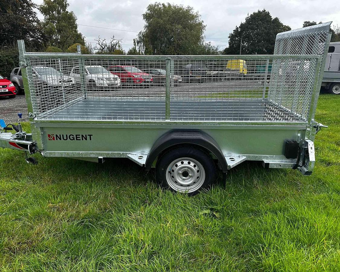 2026 Nugent 8X4 UNBRAKED SINGLE AXLE TRAILER