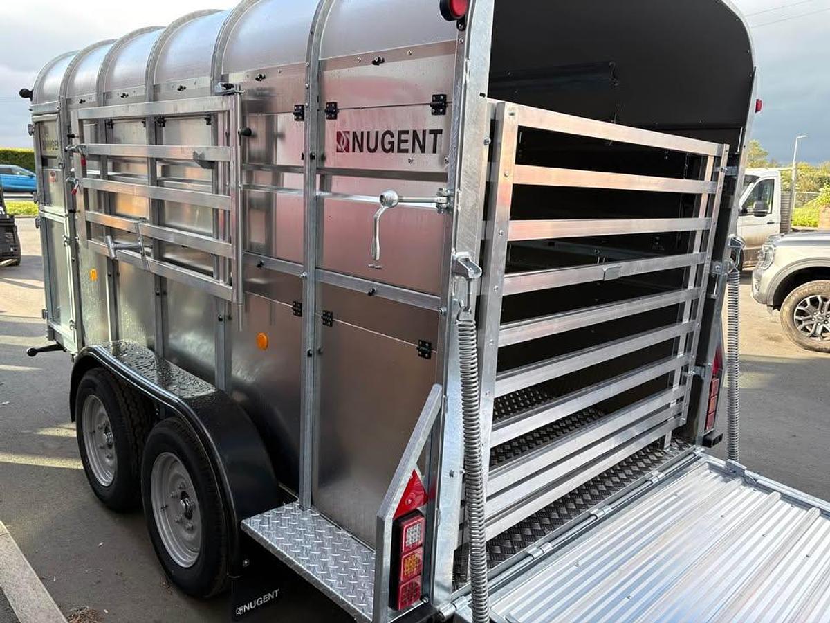Used 2026 Nugent 12x6 SHEEP DECK TRAILER