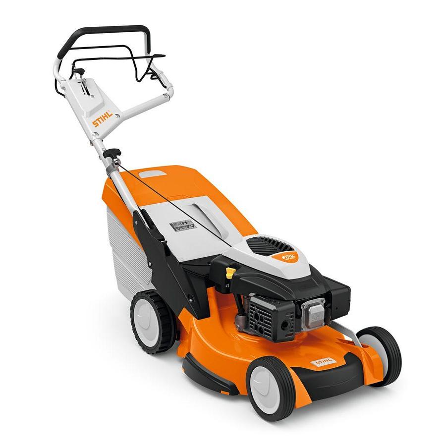 RM 655 V Petrol Lawn Mower: 55 cm / 21.5" self-propelled high performance petrol lawn mower with 3-in-1 mowing system