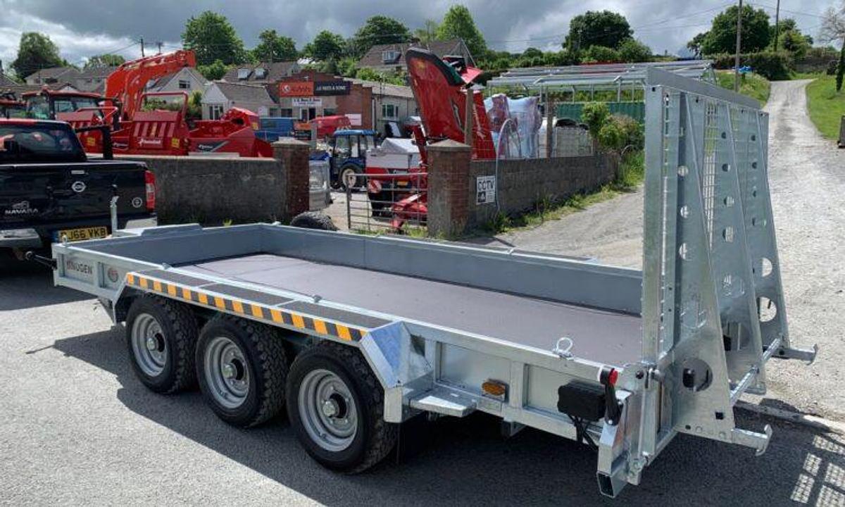 2026 Nugent P4318T 14X6 TRI AXLE PLANT TRAILER