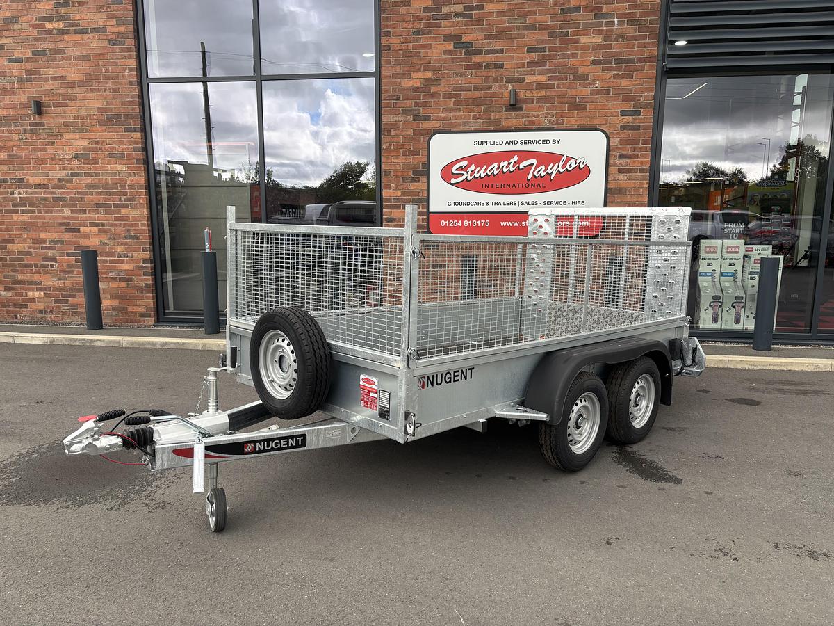 2026 Nugent 10x6 GP TRAILER WITH MESH 2700KG