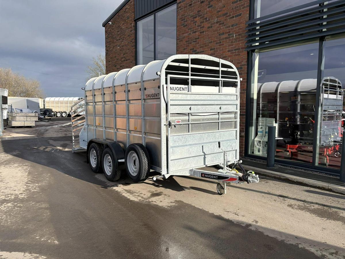 2026 NUGENT Livestock Carrier 12x6 Twin axle