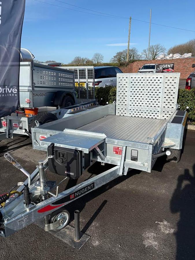 2026 Nugent 10x6 Plant Trailer Beavertail ally floor