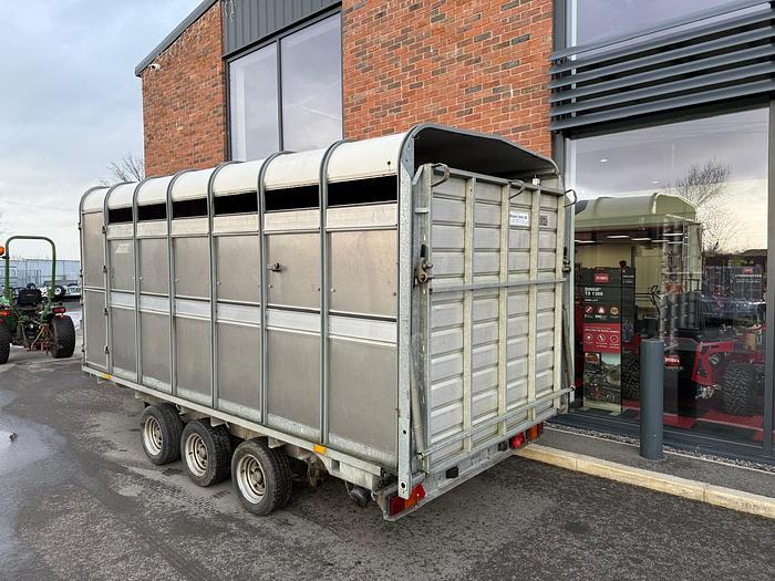 Used Ifor Williams DP120TS3-14 Livestock Trailer 
