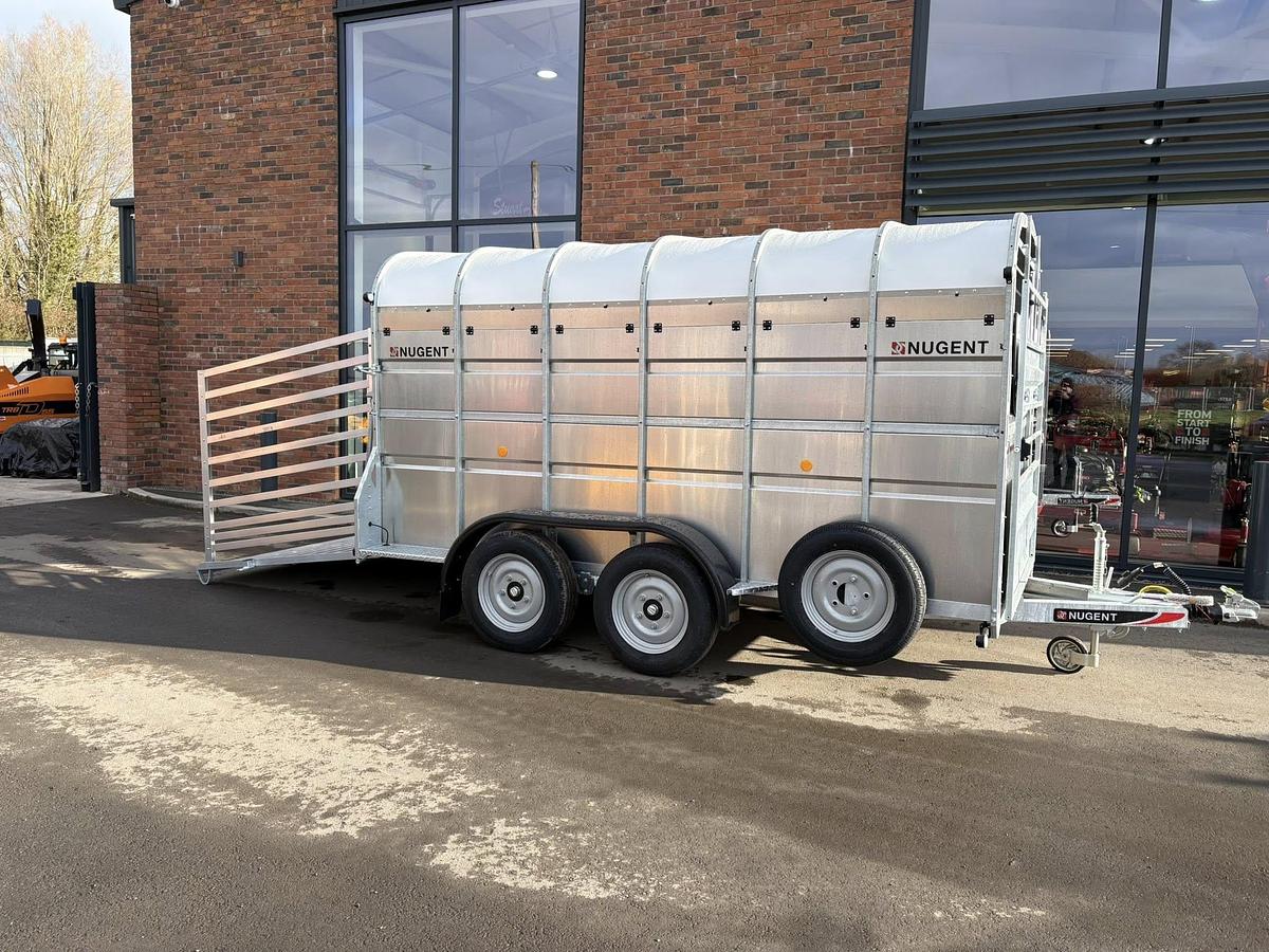2026 NUGENT Livestock Carrier 12x6 Twin axle