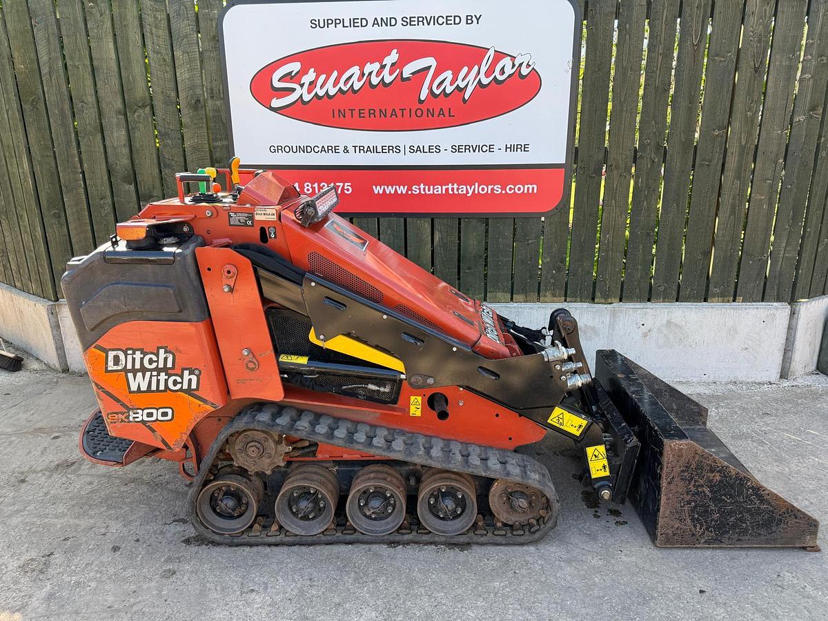 Used Ditch Witch SK800 Skid Steer Loader