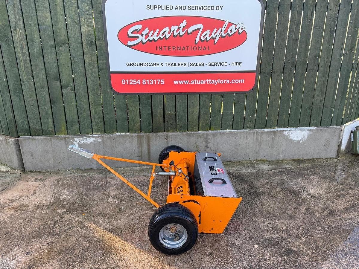 Used SISIS SSS100 Towable Astroturf Sweeper