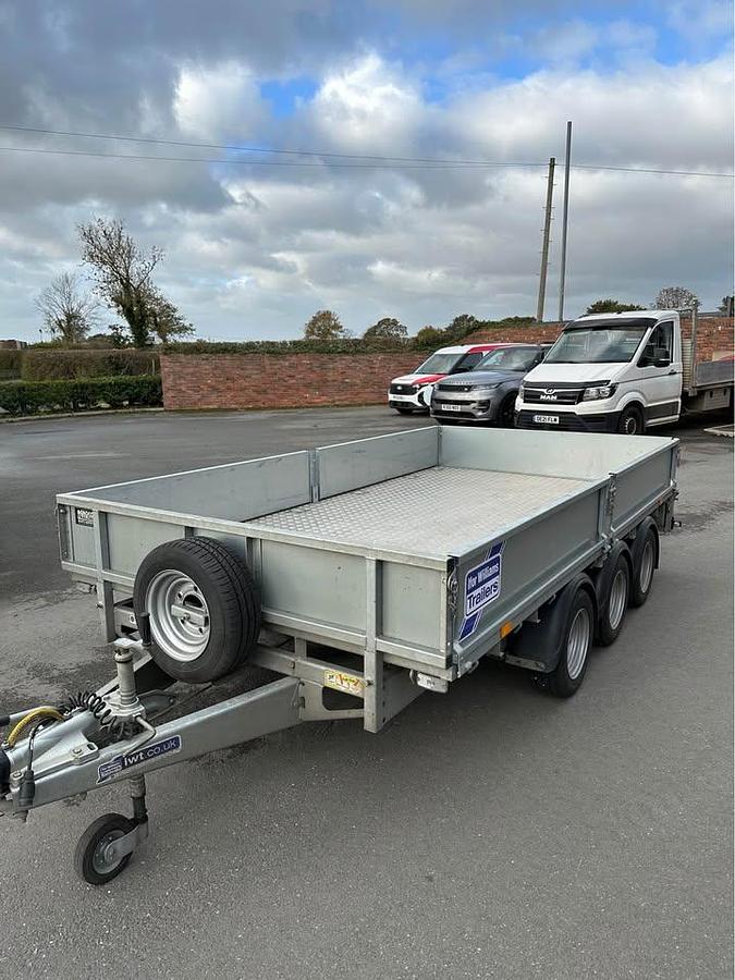 Used 2025 Ifor Williams LM126 FLATBED