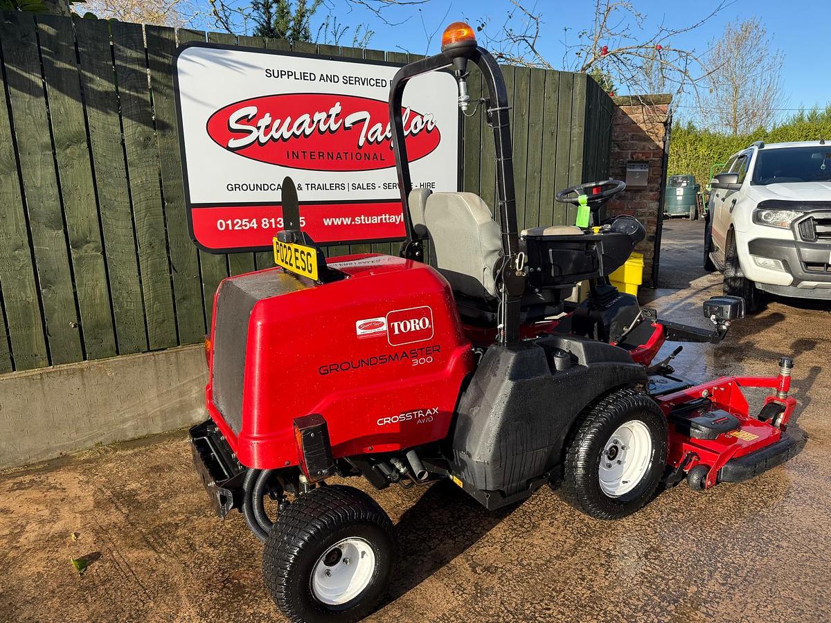 Used Toro Groundmaster Out front rotary mower 3300