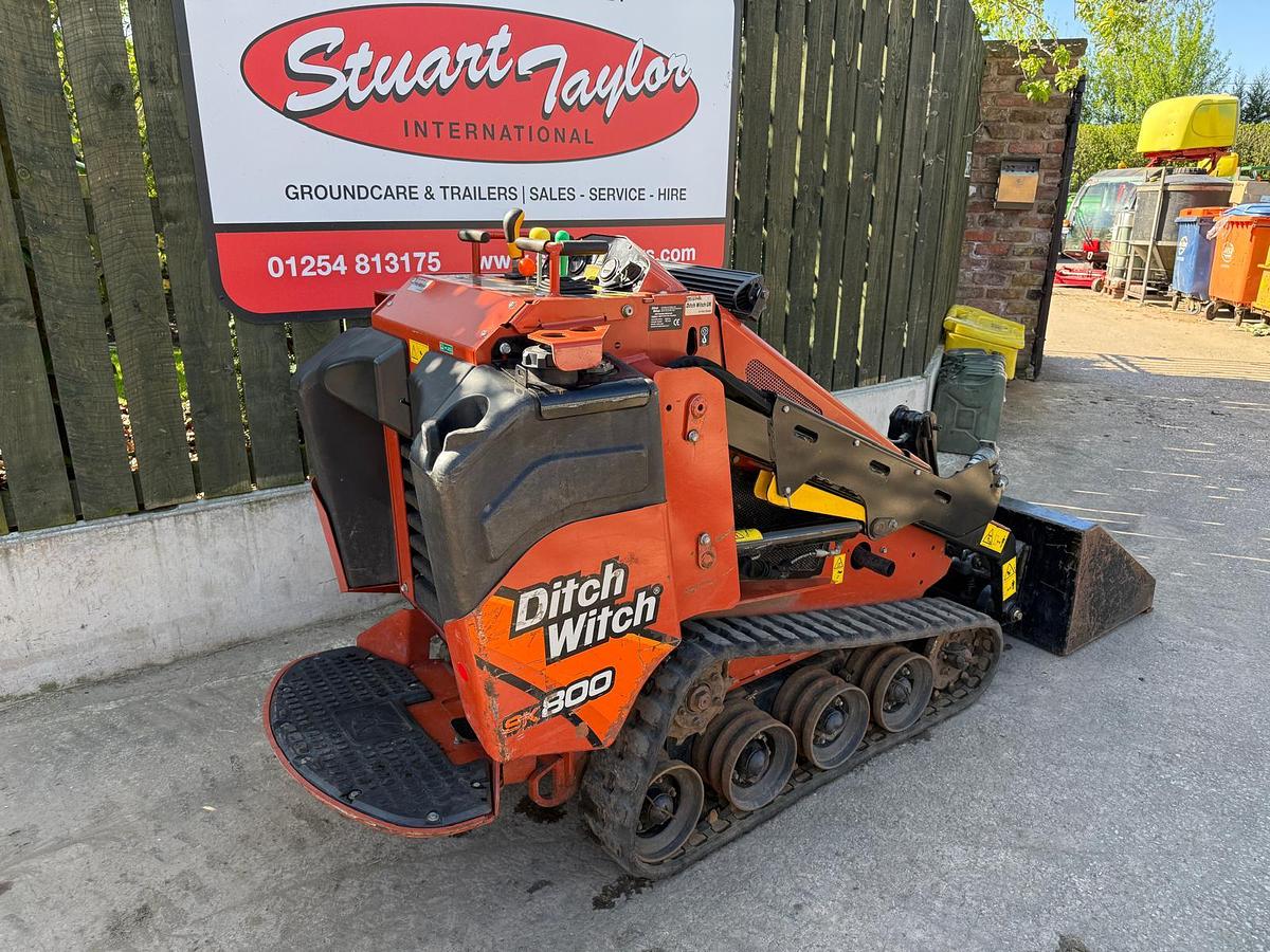 Used Ditch Witch SK800 Skid Steer Loader