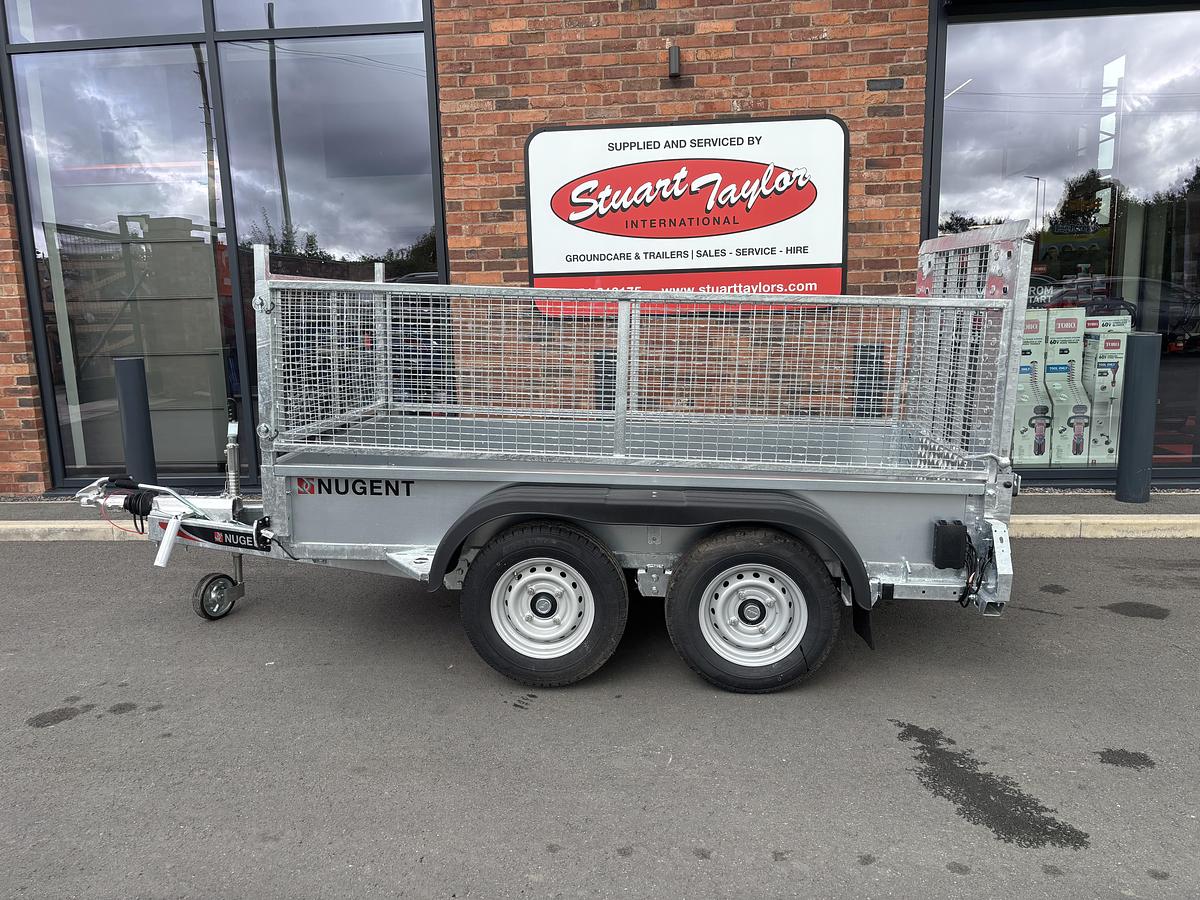 2026 Nugent GP 8X4 TRAILER WITH MESH AND RAMP